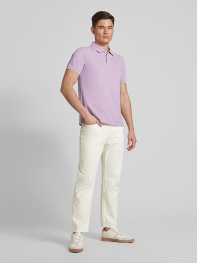 s.Oliver RED LABEL Poloshirt mit Label-Stitching Purple 1