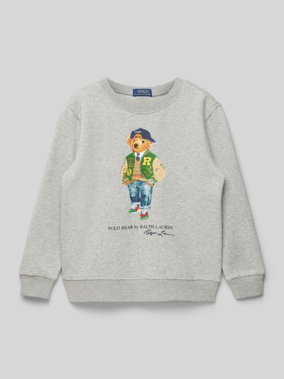 Polo Ralph Lauren Kids Bluza z nadrukiem z motywem Średnioszary melanż 1