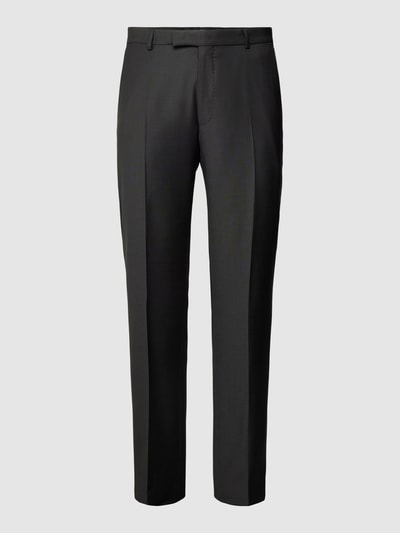 JOOP! Collection Modern fit pantalon in effen design Zwart - 2