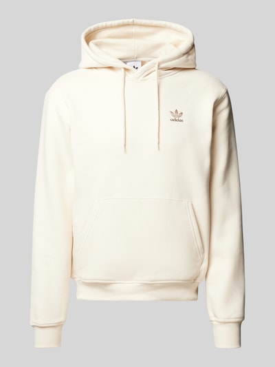 adidas Originals Bluza z kapturem z wyhaftowanym logo Złamany biały 2