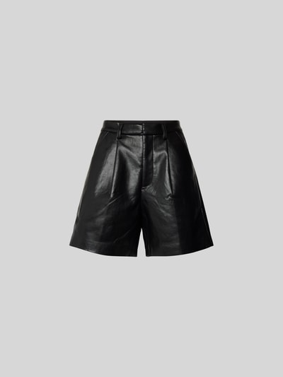 Anine Bing Shorts in Leder-Optik Black 2