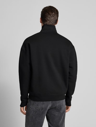 MCNEAL Sweatshirt mit Troyer-Kragen Black 5