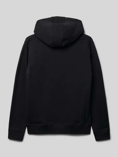 HUGO Hoodie mit Label-Print Black 3