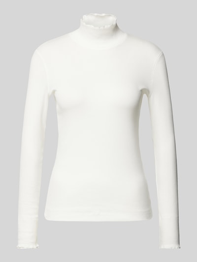 Marc Cain Longsleeve mit Stehkragen Offwhite 2