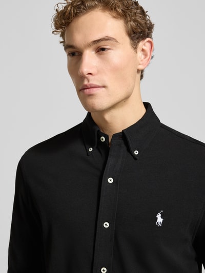 Polo Ralph Lauren Freizeithemd mit Knopfleiste Black 3