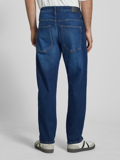 Blend Regular Fit Jeans mit Eingrifftaschen Modell 'ROCK' Dunkelblau 5