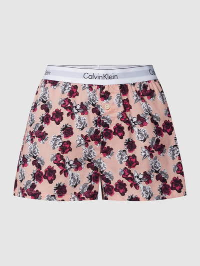 Calvin Klein Underwear Shorts mit floralem Allover-Muster Pink 2