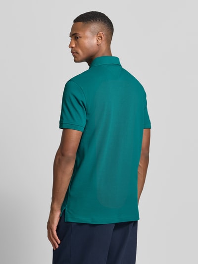 Tommy Hilfiger Koszulka polo o kroju regular fit z mieszanki bawełny Petrol 5