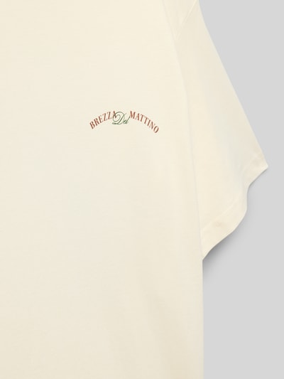 JACK & JONES T-Shirt mit Statement-Print Modell 'HYDRA' Ecru 2