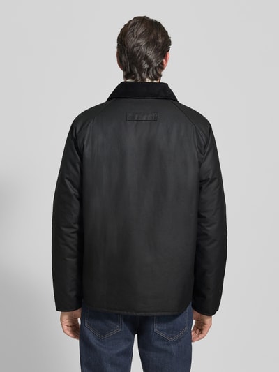 Barbour Regular Fit Parka aus reiner Baumwolle Black 5
