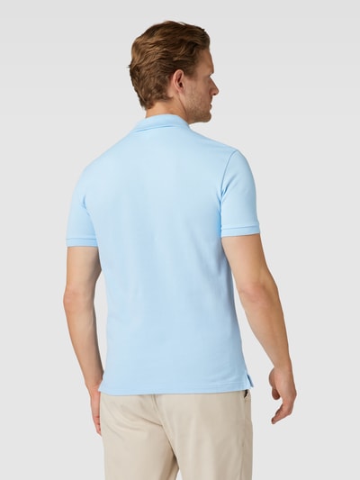 Lacoste Poloshirt met logostitching Lichtblauw - 5