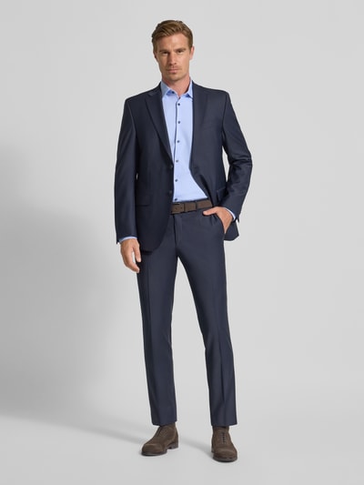 Jake*s Regular Fit Business-Hemd mit Kentkragen Bleu 1