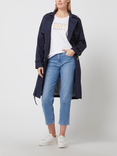 Brax Wide Leg Jeans mit Stretch-Anteil Modell 'Maple' Blau 1