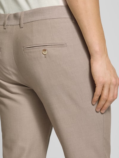 Matinique Skinny Fit Hose mit Eingrifftaschen Modell 'MAliam' Beige 3