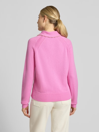 Essentiel Antwerp Regular Fit Pullover aus Woll-Kaschmir-Mix Modell 'KASA' Rosa 5