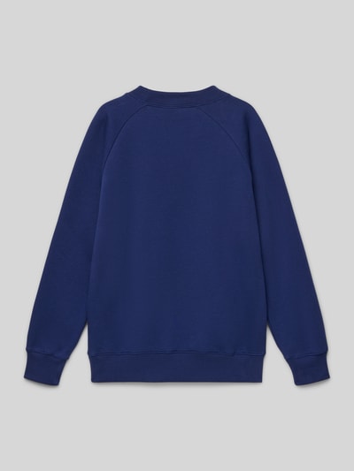 CHAMPION Sweatshirt met labelprint, model 'COLLEGE' Blauw - 3