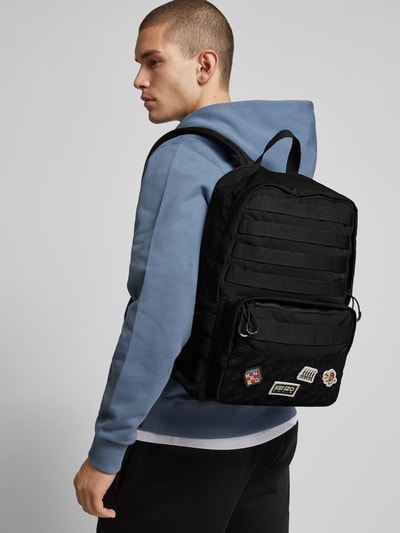 Kenzo Rucksack mit Label-Details Black 1