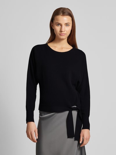 Betty Barclay Strickpullover mit gerippten Abschlüssen Black 4