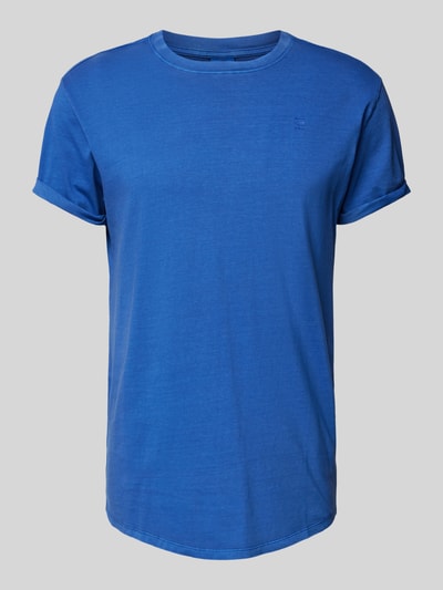 G-Star Raw T-shirt met labeldetail, model 'Lash' Koningsblauw - 2