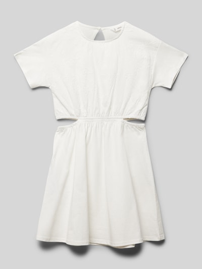 Mango Kleid mit Cut Outs Modell 'ona' (offwhite) online kaufen