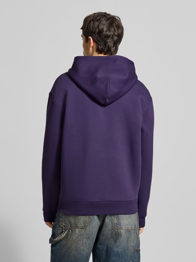 REVIEW Sweatjack met capuchon Paars - 5