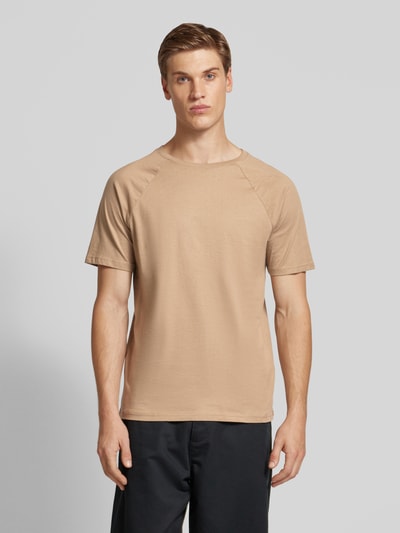 REVIEW T-Shirt mit Raglanärmel Taupe 4