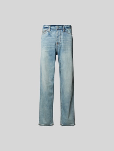 Evisu Straight Fit Jeans mit Stretch-Anteil Jeansblau 2