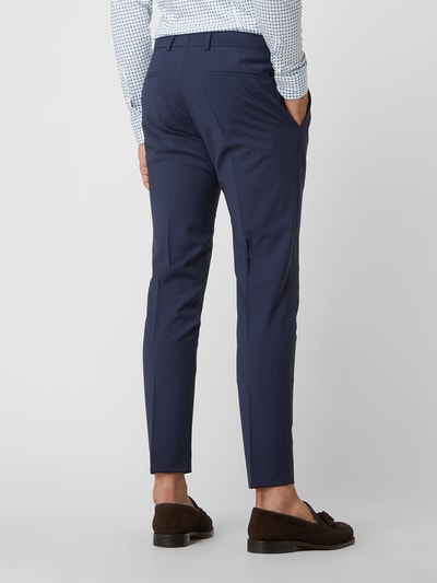 Strellson Pantalon met persplooien Donkerblauw - 5