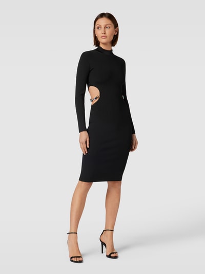 Marciano Guess Strickkleid mit Ziersteinbesatz Modell 'TILLY' Black 1