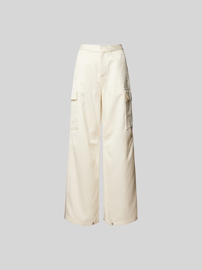 Filippa K Loose Fit Cargohose mit Eingrifftaschen Weiss 2