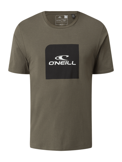 ONeill T-shirt o kroju regular fit z bawełny  Oliwkowy 2