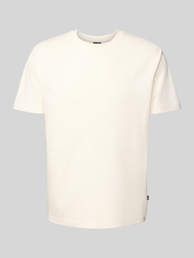 JOOP! Collection T-Shirt mit Rundhalsausschnitt und Stitching Offwhite 2
