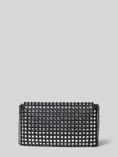 Guess Schoudertas met siersteentjes, model 'ZALINA' Zwart - 4