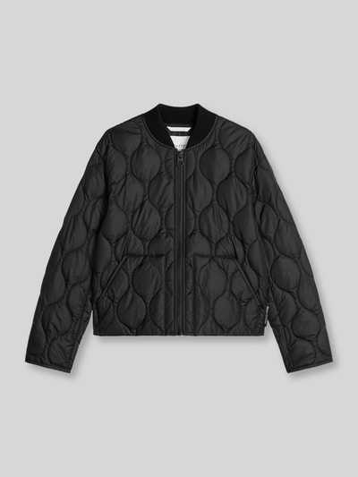 Marc O'Polo relaxed fit bomberjack met gewatteerde structuur Zwart - 2