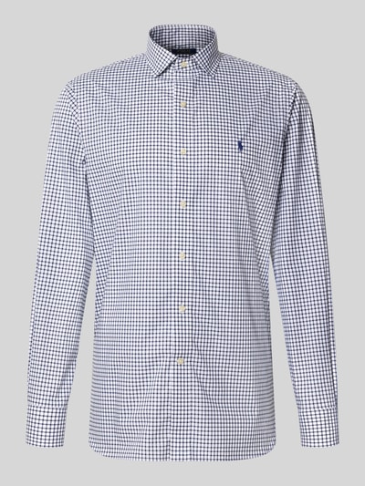 Polo Ralph Lauren Regular fit zakelijk overhemd met kentkraag Marineblauw - 2