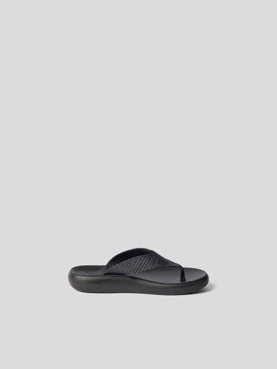 Ancient Greek Sandals Zehentrenner in Flecht-Optik Black 6