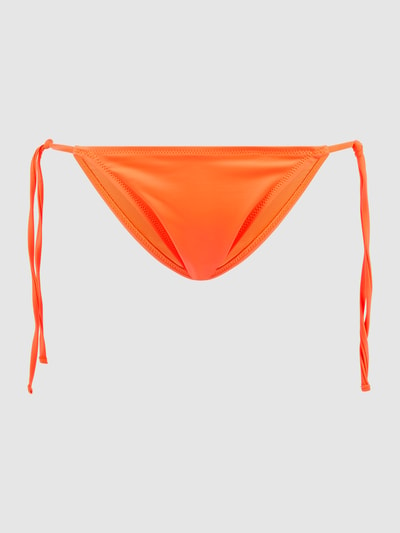 Guess Figi bikini z wiązaniem  Neonowy pomarańczowy 2