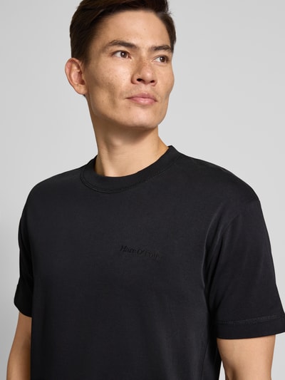 Marc O'Polo Regular Fit T-Shirt aus reiner Baumwolle Black 3