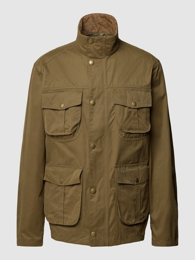 Barbour Jacke mit Stehkragen Modell 'SANDERLI' Sand 2