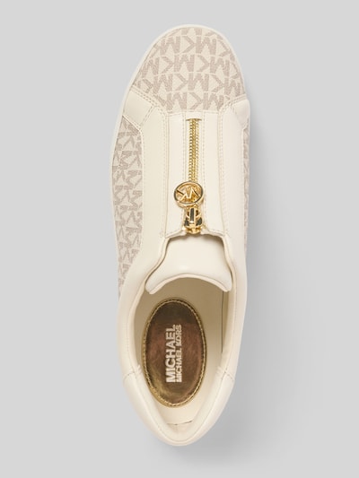 MICHAEL Michael Kors Sneaker mit Reißverschluss Modell 'KEATON' Ecru 3