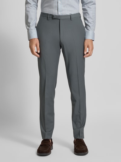 Cinque Spodnie do garnituru o kroju regular fit w kant model ‘Monopoli’ Trzcinowy 4