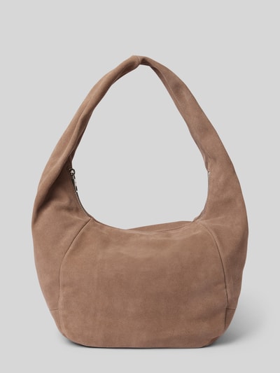LIEBESKIND BERLIN Hobo Bag mit Reißverschluss Modell 'Ferrah' Taupe 4