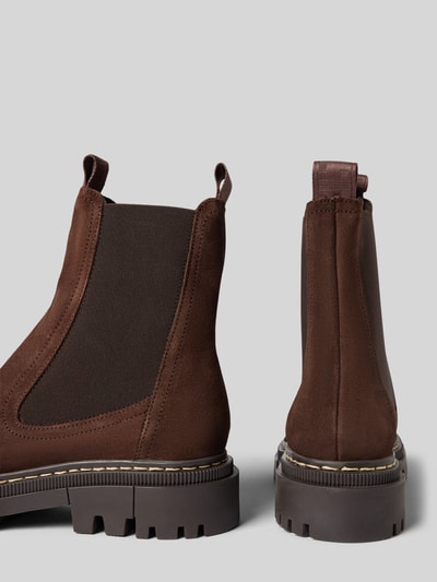 Tamaris Chelsea Boots aus echtem Rindsleder Dunkelbraun 2