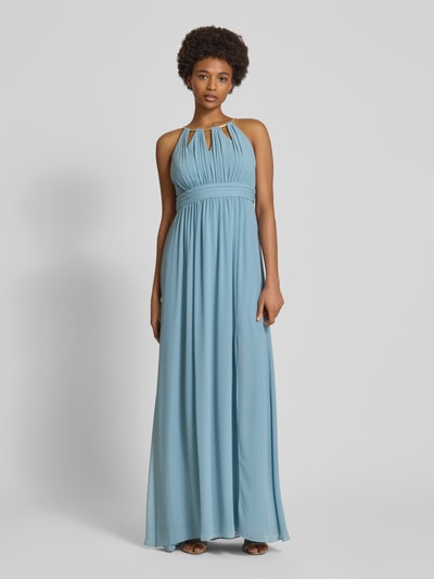 Jake*s Cocktail Abendkleid mit gelegten Falten Ocean 4