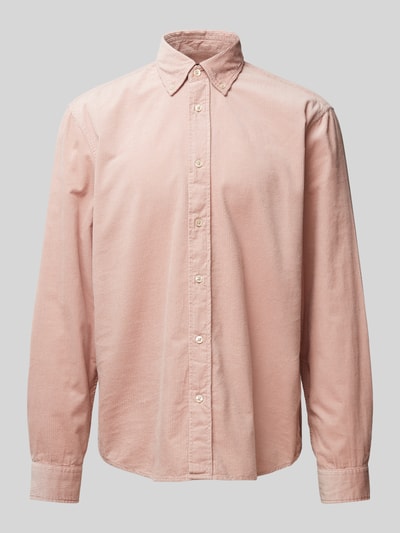 Marc O'Polo Regular fit corduroy overhemd van puur biologisch katoen Roze - 2