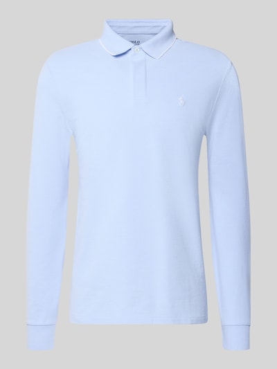 Polo Ralph Lauren Poloshirt met labelstitching Bleu - 2
