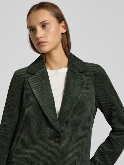 Only Regular Fit Cordmantel mit Reverskragen Modell 'ASTRID' Oliv 3