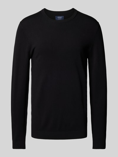 MCNEAL Pullover in Strick-Optik Black 2