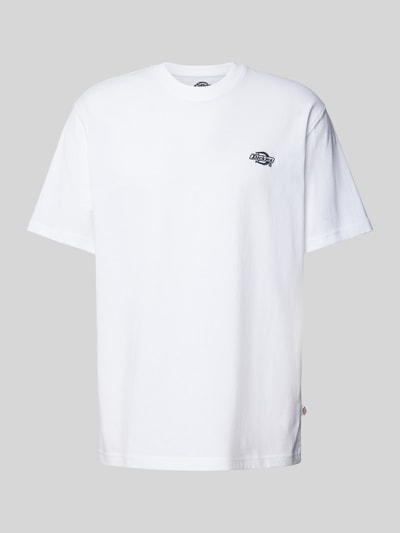 Dickies T-shirt met labelstitching, model 'SUMMERDALE' Wit - 2