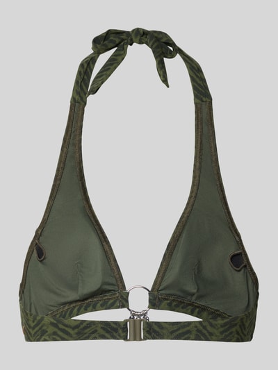 Banana Moon Bikini-Oberteil mit Charms Modell 'Lifo' Khaki 3